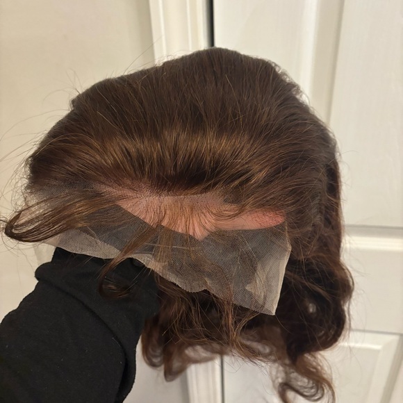 13x4 HD Chocolate Brown Body Wave Lace Front Wig – 20 Inch, 180% Density - Picture 12 of 16